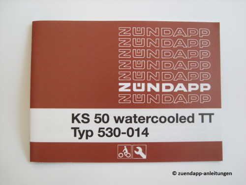 Bedienungsanleitung KS 50 Watercooled TT, Typ 530-014